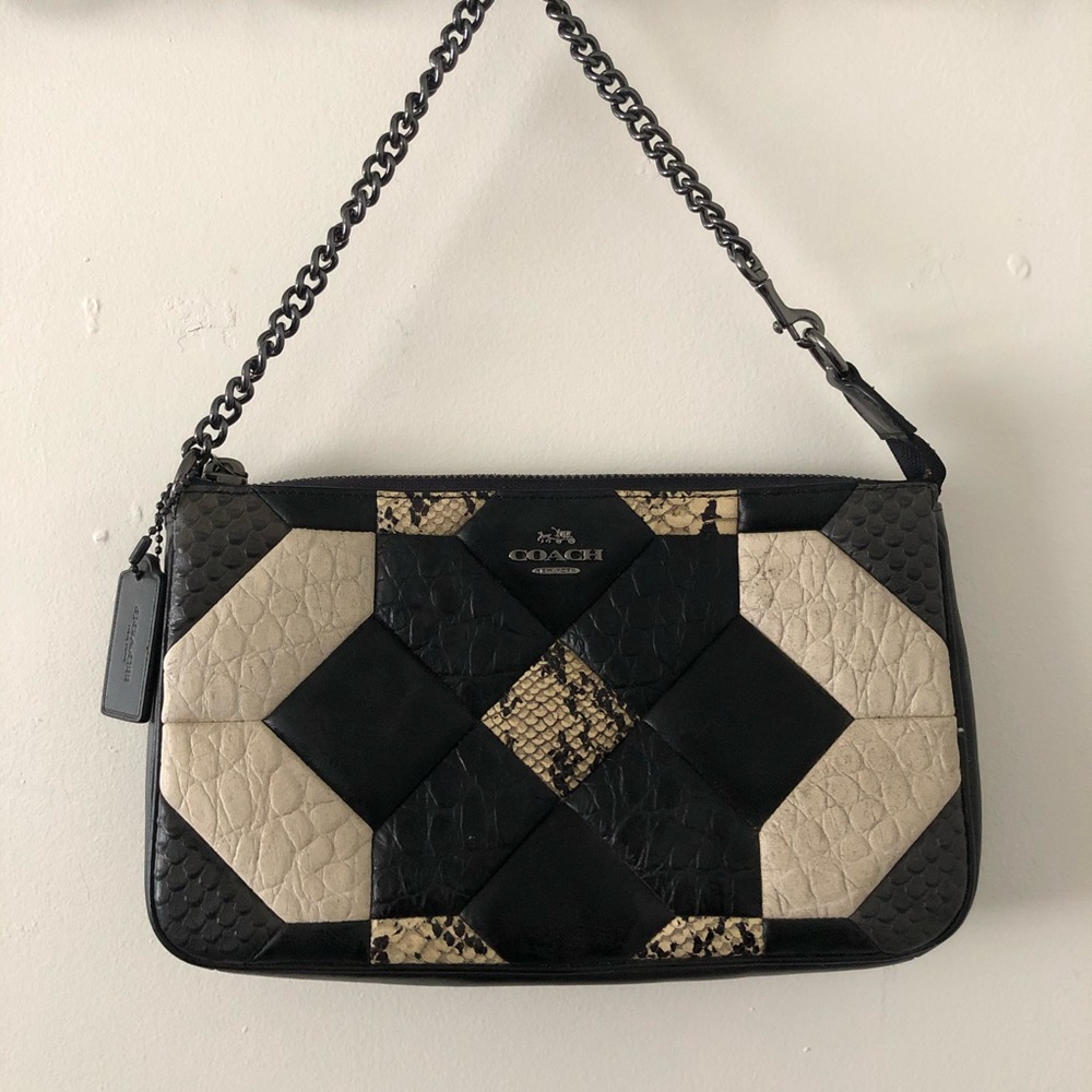 Coach Patchwork Clutch
